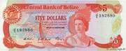 5 Dollars 5 BZD = JPY 395