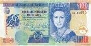 100 Dollars 100 BZD = JPY 7845