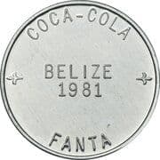 Token (Coca-Cola, Fanta; Belize) - Belize (1973-date)