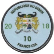 10 Francs CFA (Tank type 95 Ha-Go) - Benin (1975-date)