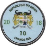 10 Francs CFA (Tank type M4 Sherman) - Benin (1975-date)