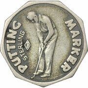 Token (Putting Marker, Bermuda Golf Association) - Bermuda