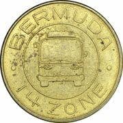 Bus Token (Bermuda; 14 Zone) - Bermuda