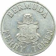 Ferry Token (Paget-Warwick Route; Copper-nickel) - Bermuda