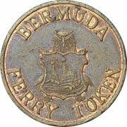 Ferry Token (Paget-Warwick Route; Copper) - Bermuda