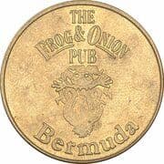 Token (The Frog and Onion Pub, Somerset Village) - Bermuda