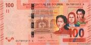 100 Bolivianos 100 BOB = JPY 2280
