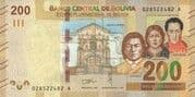 200 Bolivianos 200 BOB = JPY 4560