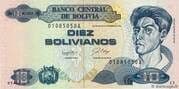10 Bolivianos 10 BOB = JPY 228