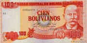 100 Bolivianos 100 BOB = JPY 2283