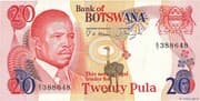 20 Pula 20 BWP = JPY 234