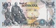 100 Pula 100 BWP = JPY 1162