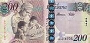 200 Pula 200 BWP = JPY 2342