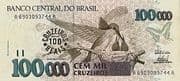 100 Cruzeiros Reais