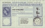 Postal Order - 1 Shilling / 5 Pence (Brunei) - Brunei