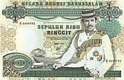 10 000 Dollars 10 000 BND = JPY 1 235 496