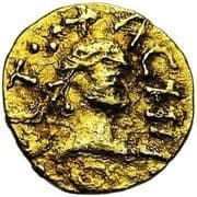 Tremissis - Moneyer Ghiso (Saint-Maurice d'Agaune abbey) - Kingdom of Burgundy