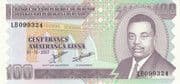 100 Francs 100 BIF = JPY 5.32