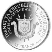 25 Francs 25 BIF = JPY 1.35