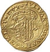 1 Scudo d'oro - Giulia and Guidobaldo of Rovere - Camerino