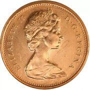 1 Cent 0.01 CAD = JPY 1.14