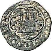 4 Maravedis - Philip II (Countermark monogram "T") - Canary Islands