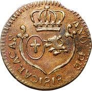 ¼ Real - Charles IV/Ferdinand VII (Royalist coinage) - Caracas