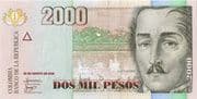 2000 Pesos 2000 COP = JPY 83