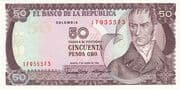 50 Pesos 50 COP = JPY 2.10