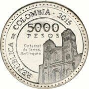 5000 Pesos 5000 COP = JPY 208