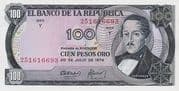100 Pesos 100 COP = JPY 4.16