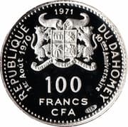 100 Francs (Independence) - Dahomey (1960-1975)