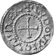 Denier - Louis II / Louis III (Palace) - Kingdom of East Francia