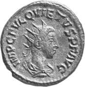 Antoninianus - Quietus (IOVI CONSERVATORI; Antioch) - Usurpations of Eastern provinces