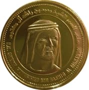 ⅒ oz Fine Gold - Khalifa (Sheikh Mohammed bin Rashid Al Maktoum - Burj Al Arab) - United Arab Emirates