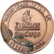 Medal - Emirates SkyCargo - Washington DC - United Arab Emirates