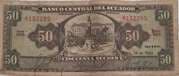 50 Sucres 50 ECS = JPY 0.33