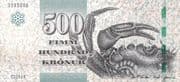 500 Krónur 500 DKK = JPY 12 223