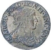 1 luigino - Maria Maddalena (Imitation de Dombes) - Marquisate of Fosdinovo