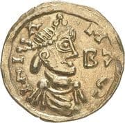 Solidus - Childebert IV (Marseille) - Unified Frankish Kingdom