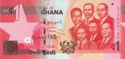 1 Cedi 1 GHS = JPY 15