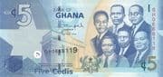 5 Cedis 5 GHS = JPY 73