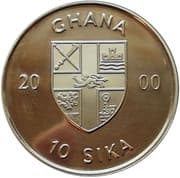 10 Sika (Marine Life Protection) - Ghana (1957-date)