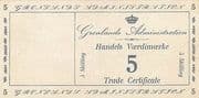 5 Skilling (Type I; impressed stamp) - Greenland