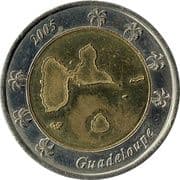 2 Euros (Pattern) - Guadeloupe