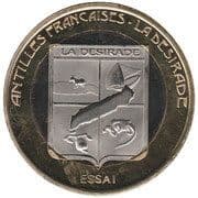 10 Francs - La Désirade (Pattern) - Guadeloupe