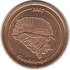 1 Euro Cent (Pattern) - Guadeloupe