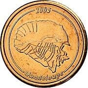 2 Euro Cents (Pattern) - Guadeloupe