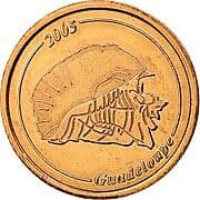 5 Euro Cents (Pattern) - Guadeloupe