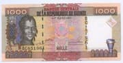 1000 Francs Guinéens 1000 GNF = JPY 18